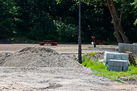 Coraz bliżej do rekreacji w parku Dolinka