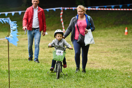 Rowerowe ściganie w Bażantarni