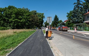Kładką przez Kumielę