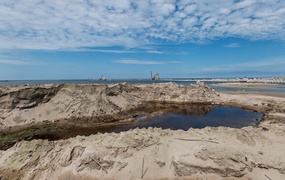 Pierwszy most nad przekopem oddany do użytku