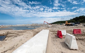 Pierwszy most nad przekopem oddany do użytku