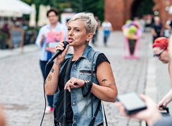 \"Ręce precz od Polski\". Happening na Starym Mieście