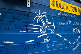 Ursusem przez świat. Przez Elbląg też