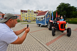 Ursusem przez świat. Przez Elbląg też
