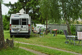 Z ziemi włoskiej na camping do Elbląga