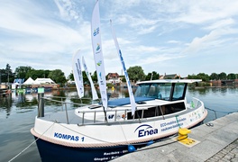 \"To przyszłość żeglugi rekreacyjnej\". ECO AWF zacumował w Elblągu