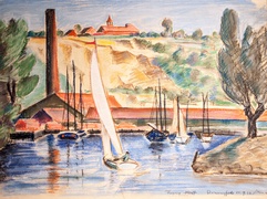 Architekt z malarskim talentem. Prace Alfreda Arndta w elbląskim muzeum