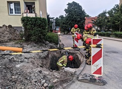 Wyciek gazu na płk. Dąbka