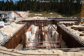 Kanał żeglugowy na Mierzei już jest pogłębiany