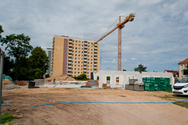 Pierwsze ściany już stoją