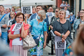 Wolne media. Elblążanie protestują