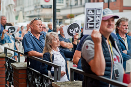 Wolne media. Elblążanie protestują