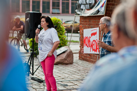 Wolne media. Elblążanie protestują