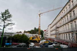 Szpital w rozbudowie