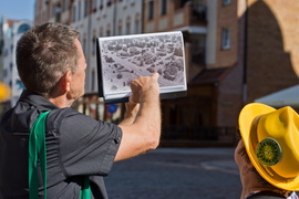 Przodownicy turystyki pieszej odwiedzają Elbląg