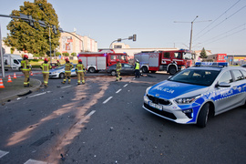 Wypadek na płk. Dąbka. Utrudnienia w ruchu