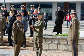 Pułk ze sztandarem