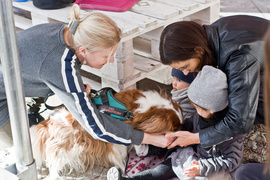 Tosia w roli terapeutki