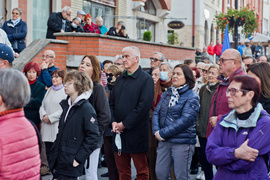 \"Zostajemy w Europie\". Prounijna pikieta w Elblągu
