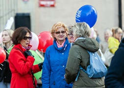 Kochają życie i pokazują to innym. Marsz Amazonek w Elblągu