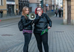 Prounijnie i przeciw wysokim cenom. Kolejny protest w Elblągu