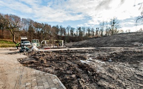 Przedłużają się prace w parku Dolinka