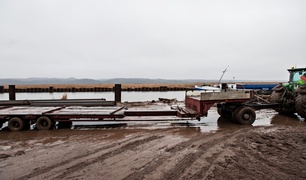 Rzeka Elbląg jak plac budowy