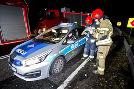 Czołowe zderzenie między Elblągiem a Jegłownikiem