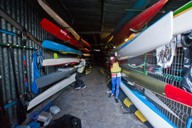 Kajakarze zeszli na wodę