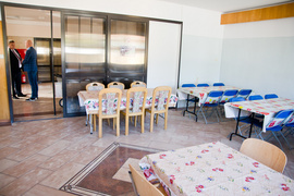 Znaleźli schronienie w byłym hotelu przy Brzeskiej