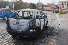Wolał spłonąć niż dać się zezłomować