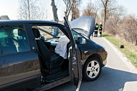 Zderzenie w Łęczu, kierowca uciekł