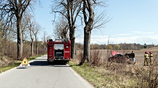 Zderzenie w Łęczu, kierowca uciekł