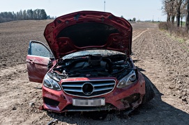 Zderzenie w Łęczu, kierowca uciekł