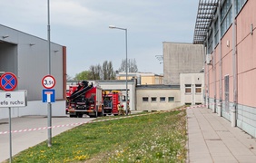 Wyciek amoniaku na lodowisku