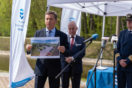 Na Kanale Elbląskim będzie nowa stacja przesiadkowa