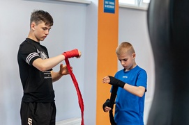 Treningowa szermierka na pięści