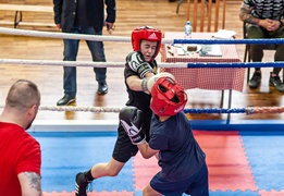 Treningowa szermierka na pięści