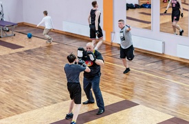 Treningowa szermierka na pięści