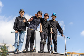 Na pumptracku rządzą hulajnogi