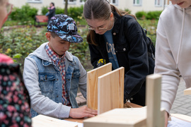 Festyn sąsiedzki z okazji Dnia Dziecka w SP 21
