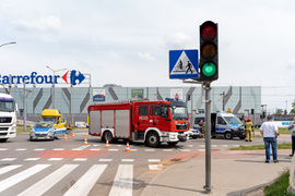 Kolejna stłuczka na tym skrzyżowaniu