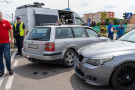 Kolejna stłuczka na tym skrzyżowaniu