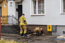Na Elbląg spadła ściana deszczu  (aktualizacja) 