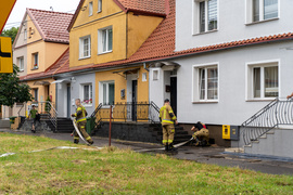 Na Elbląg spadła ściana deszczu  (aktualizacja) 