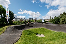 Pumptrack w parku Traugutta otwarty