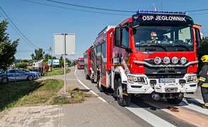 Kolizja w Jegłowniku