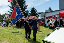 Strażacy ochotnicy z Łęcza mają swój sztandar