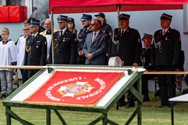 Strażacy ochotnicy z Łęcza mają swój sztandar