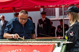 Strażacy ochotnicy z Łęcza mają swój sztandar